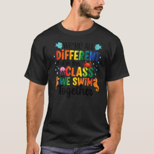 Camiseta Somos todos diferentes, mas nesta classe nós nos N