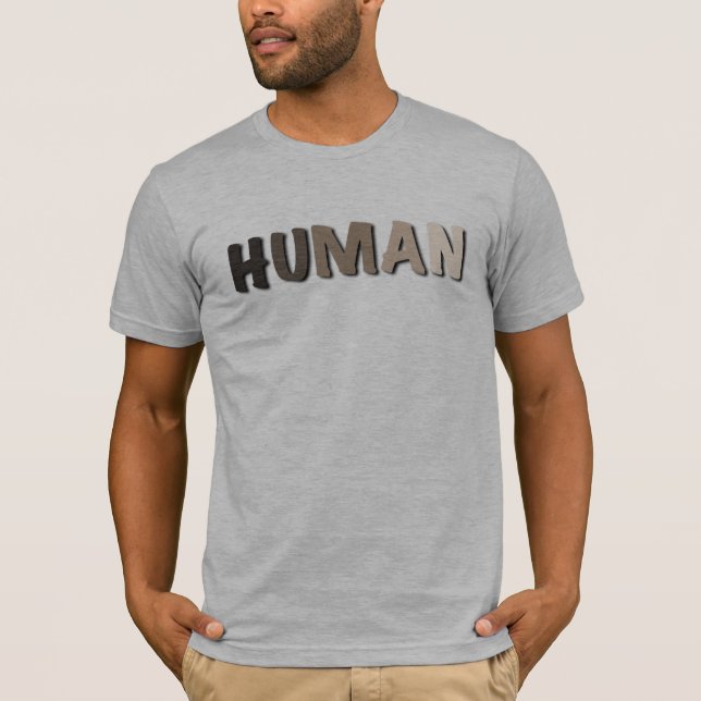 Camiseta Somos todos humanos (Frente)