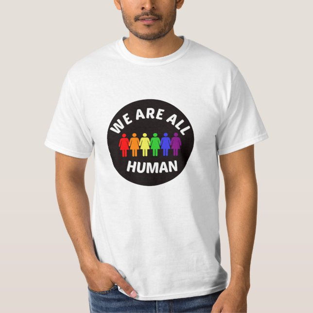 Camiseta Somos todos humanos (Frente)