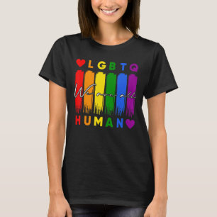 Camiseta Somos Todos Humanos Lgbt Gay Rights Pride Ally Lgb