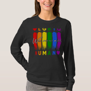 Camiseta Somos Todos Humanos Lgbt Gay Rights Pride Ally Lgb