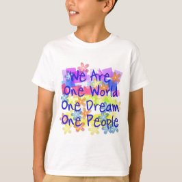 Camiseta Somos Um Mundo