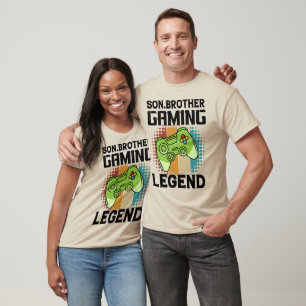 Camiseta Son Brother Jogos Legenda Retro Video Game