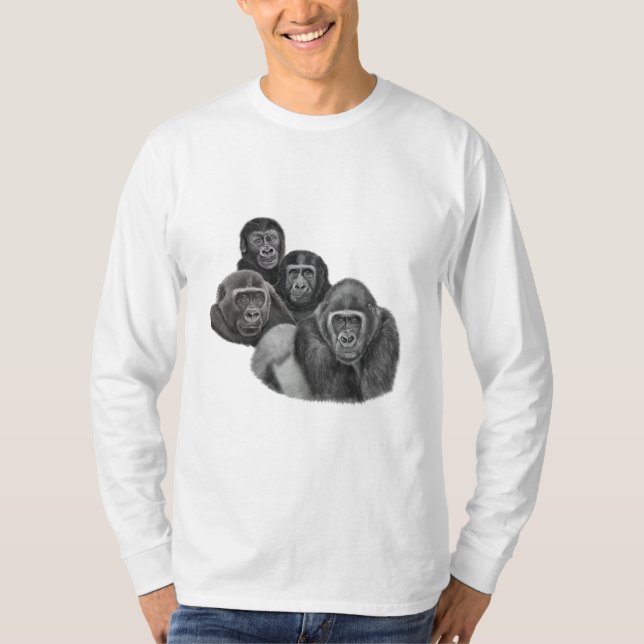 Camiseta Son Gorilla long-tshirt By AGE Gorilla Life GL/TFW (Frente)