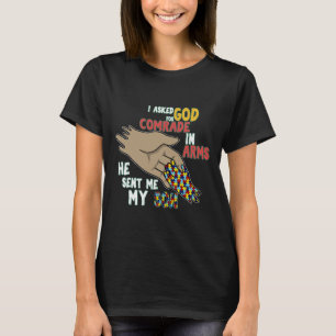 Camiseta Son Kid Quebra-cabeça Autista Peça Legal Autismo A