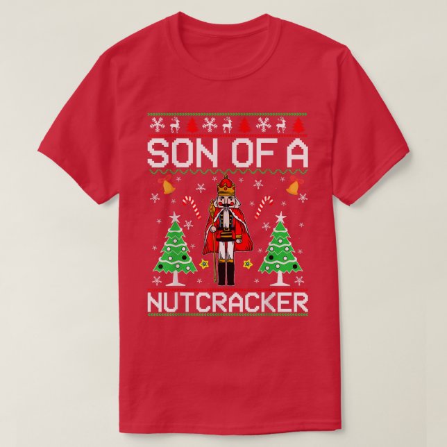 Camiseta Son Of A Nutcracker  (Frente do Design)