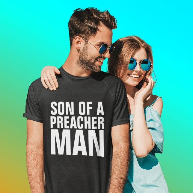 Camiseta SON OF A PREACHER MAN Men's T-shirts (Criador carregado)