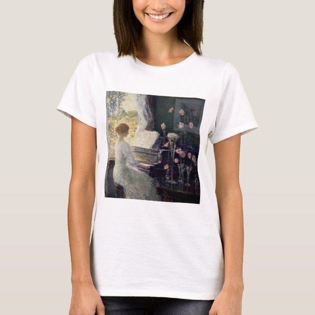 Camiseta Sonata de Frederick Childe Hassam (Frente)