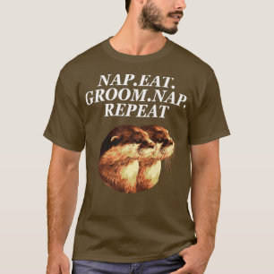 Camiseta Soneca Comer Arrumar Soneca Repetir Amante de Lont