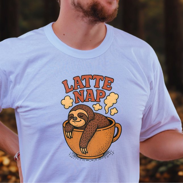 Camiseta Soneca de Latte (Criador carregado)