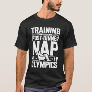 Camiseta Soneca Engraçada para as Olimpíadas da Soneca para