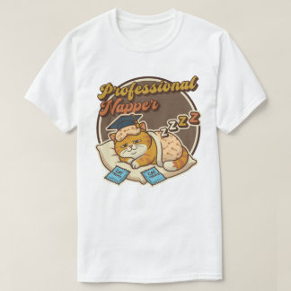 Camiseta Soneca Profissional, Gato 