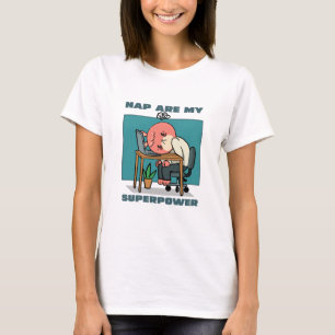 Camiseta Sonecas são meu superpoder Guia de Sono do Bebê