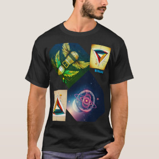 Camiseta "Sonhador Cósmico: Explore o Universo em Estilo"