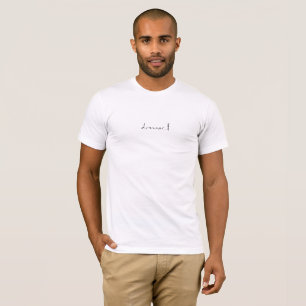Camiseta Sonhador só