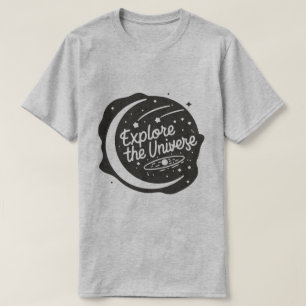 Camiseta Sonhadores do Espaço Explore o Universo