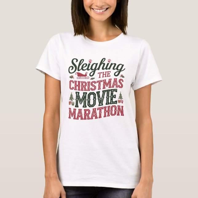 Camiseta Sonhando com a maratona de Natal (Frente)