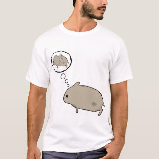 Camiseta Sonhando o hamster