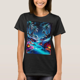 Camiseta Sonhar com uma fuga tropical