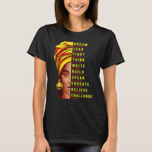 Camiseta Sonhe Como Martin Chumbo Como Harriet Shirt Black