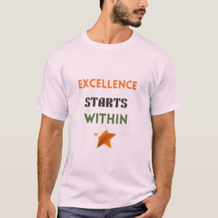 Camiseta Sonhe. Construa. Torne-se. – Crescimento & Sucesso