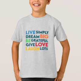 Camiseta Sonhe Grande