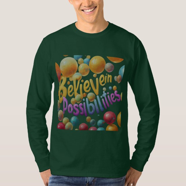 Camiseta Sonhe Grande, Acredite Negrito (Frente)
