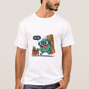 Camiseta Sonhe grande, duro de trabalho