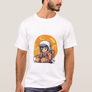 Camiseta Sonhe Grande, Pequeno Astronauta