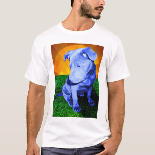 Camiseta Sonho azul da luz do sol de Kisja