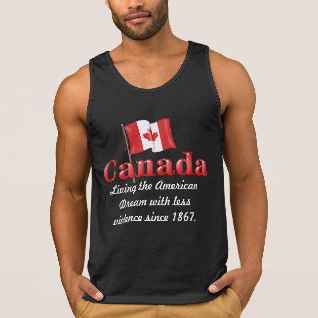 Camiseta Sonho canadense (Frente)