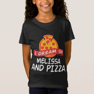 Camiseta Sonho com MELISSA e Pizza MELISSAS