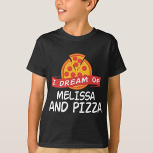 Camiseta Sonho com MELISSA e Pizza MELISSAS