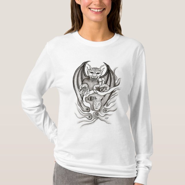 Camiseta Sonho da Meia-Noite - Demônios (Frente)