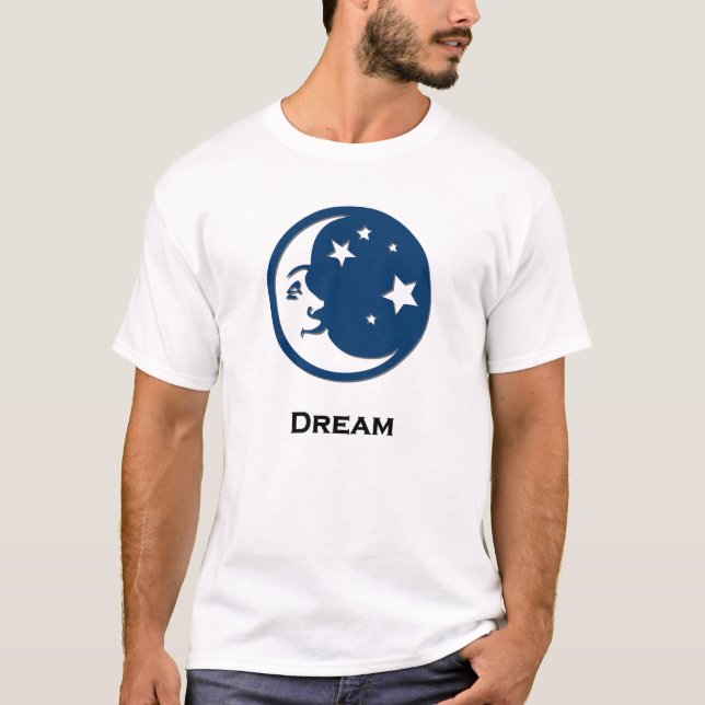 Camiseta Sonho das estrelas da lua (Frente)