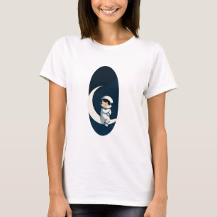 Camiseta Sonho de Astronauta ao Luar