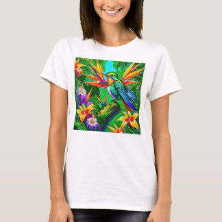 Camiseta Sonho de Beija-flor Vibrante