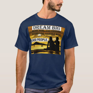 Camiseta Sonho de Duro de Trabalho Grande 7