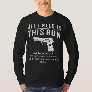Camiseta Sonho de entusiastas de armas - T-Shirt trancado e