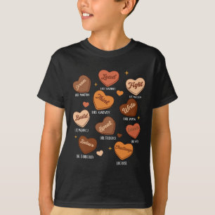 Camiseta Sonho de História Negra Semelhante a Martin Africa