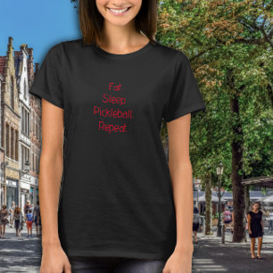 Camiseta Sonho de Pickleball Lover: Presentes para Seu Verm