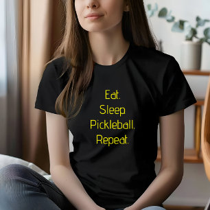 Camiseta Sonho de Pikleball Lover: Presentes para Sua Amare
