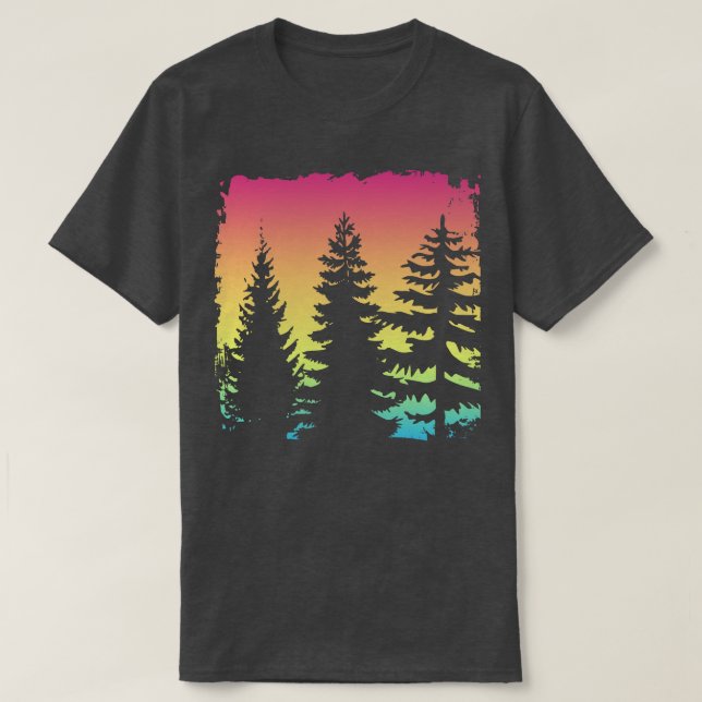 Camiseta Sonho de Pine Forest (Frente do Design)