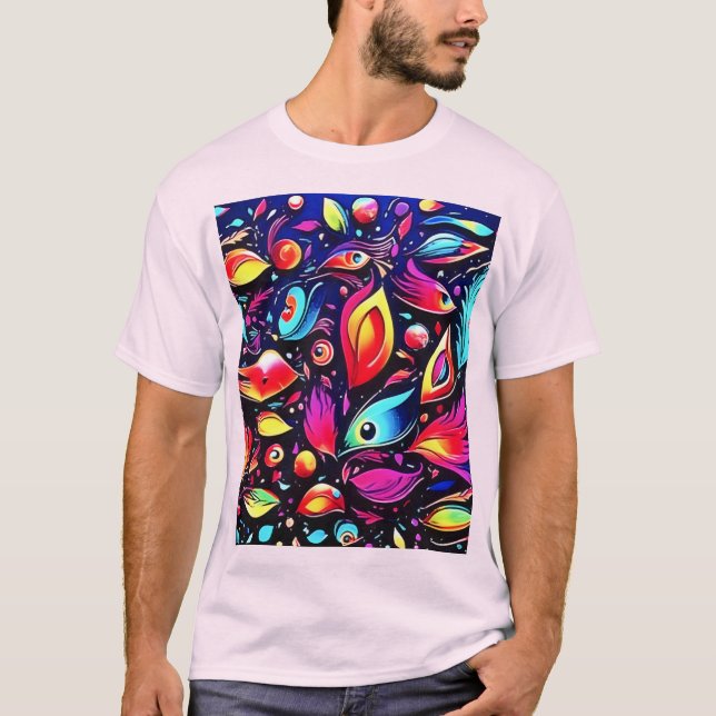 Camiseta Sonho de Psicodélica (Frente)