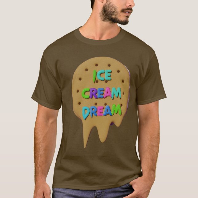Camiseta Sonho de sorvete (Frente)