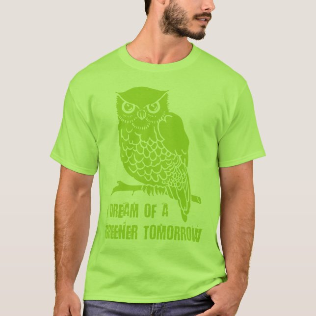 CAMISETA SONHO DE UM VERDE AMANHÃ (Frente)