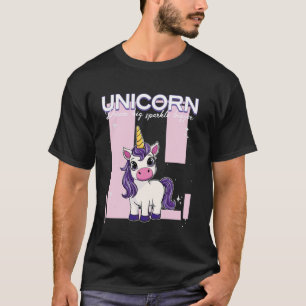 Camiseta Sonho de Unicórnio Brilho Maior Unicórnio