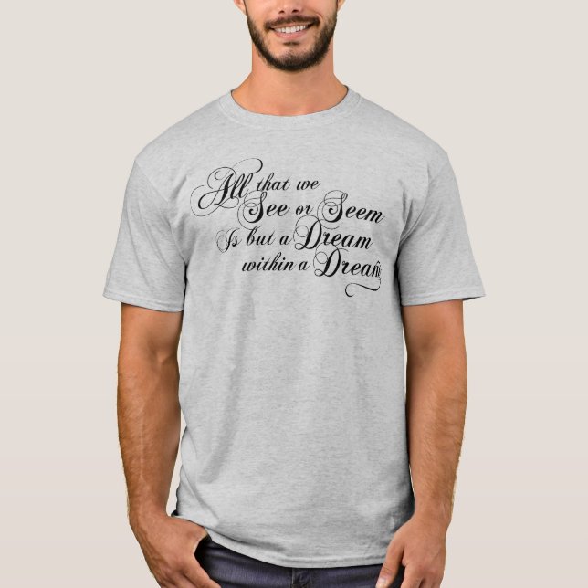 Camiseta Sonho Dentro de Um Sonho (Frente)