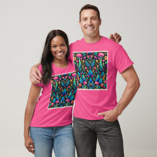 Camiseta Sonho Encantado de Floresta de Mushroom