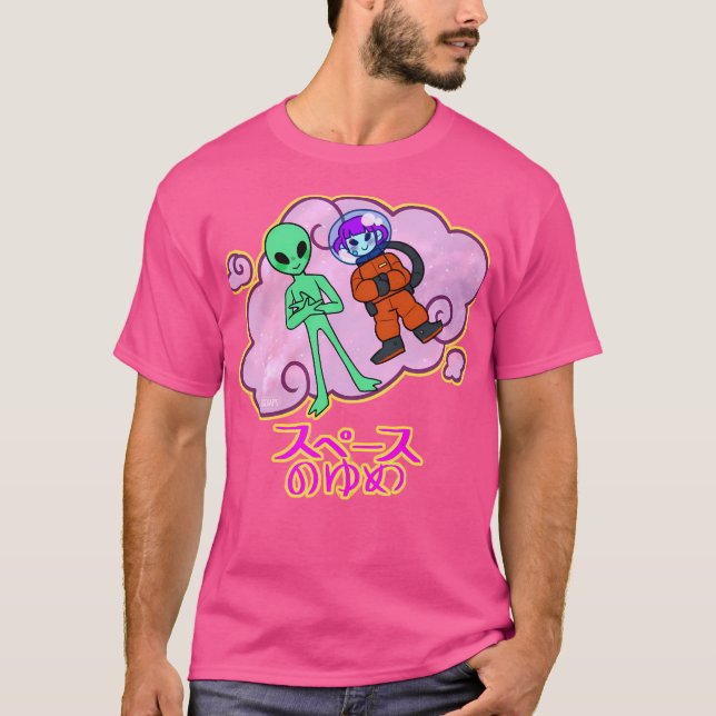 Camiseta Sonho espacial (Frente)